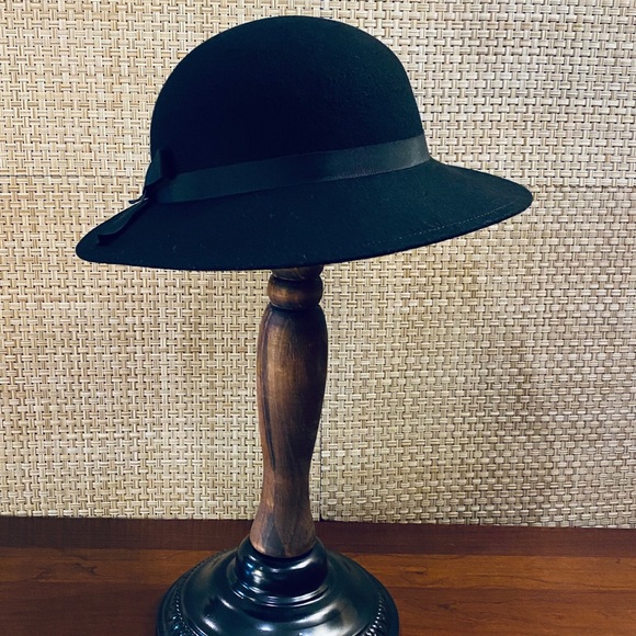 SOLD VTG 100% Wool Wide Brimmed Hat Bollman Hat - Picture 5 of 10